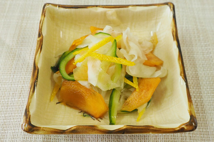 カブの酢の物