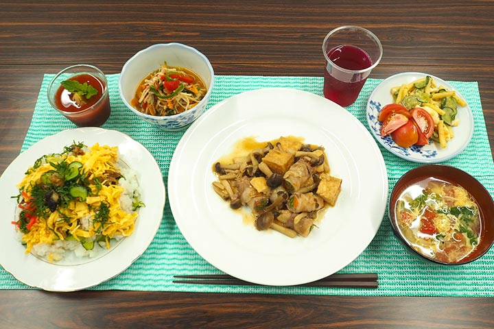 JAだより しゅうそう：2024年 8月号 料理写真