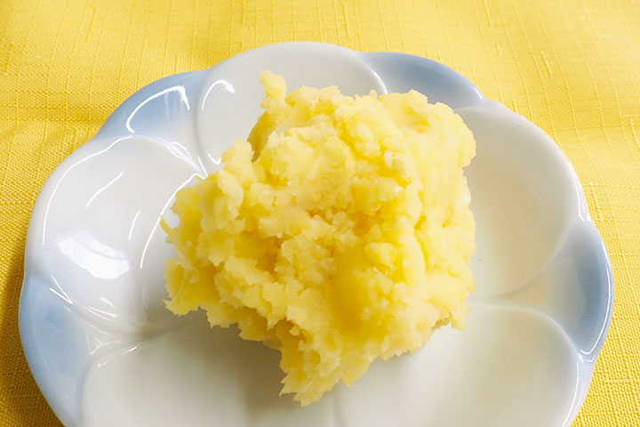 サツマイモと蒸しリンゴのサラダきんとん