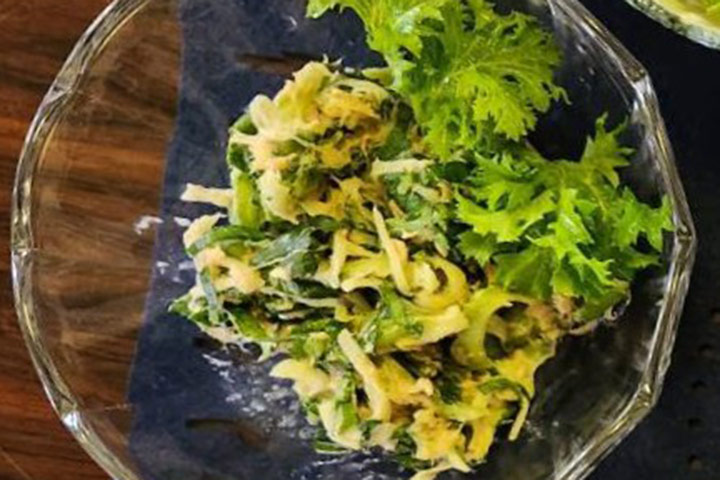 セロリのツナサラダ