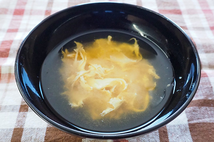 ふんわり卵のスープ